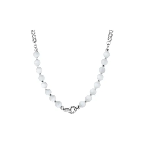 ENFANTIN Стекло Кошачий глаз Нефритовые ожерелья Унисекс