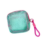 2# Зеленый - Марлевая сумка для макияжа