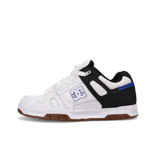 DC Shoes Stag Low Топ Скейтборд Кроссовки Мужские Черно-Белые