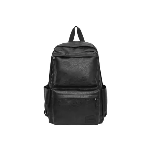 ZKHE ПУ (полиуретан) Рюкзак Стандартный Черный Коричневый