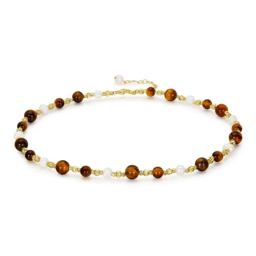 HMZ Пресноводный жемчуг Ожерелья Женские