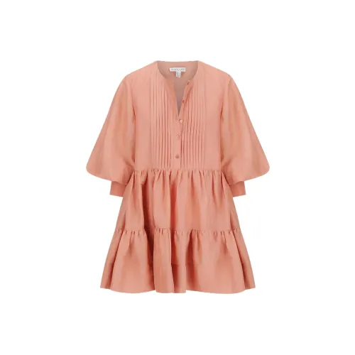 Shona Joy Длинное платье с длинными рукавами женское