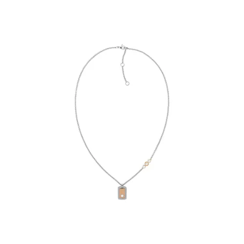 Tommy Hilfiger Нержавеющая сталь Ожерелья Женское Серебро