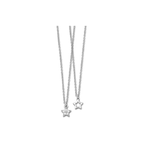 Swarovski TREASURE совместное брендирование Искусственный кристалл Ожерелья Женское Серебро