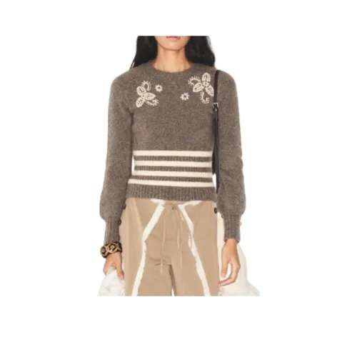 PALAVAS Овсяный Женские Свитеры