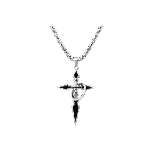 PUENTE Титановые стальные ожерелья мужские