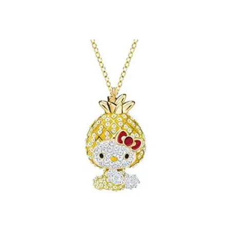 Swarovski Brass Necklaces Женские с золотым покрытием
