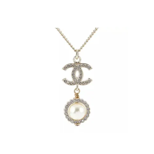 CHANEL Double C Металлические ожерелья Женские