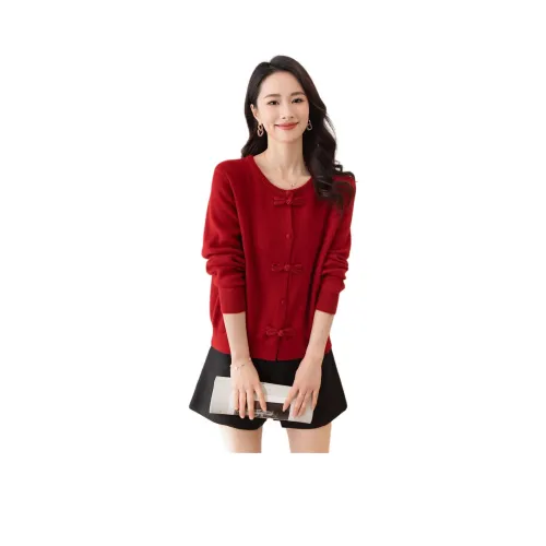 X MOOM Свитер Женские Бордовый