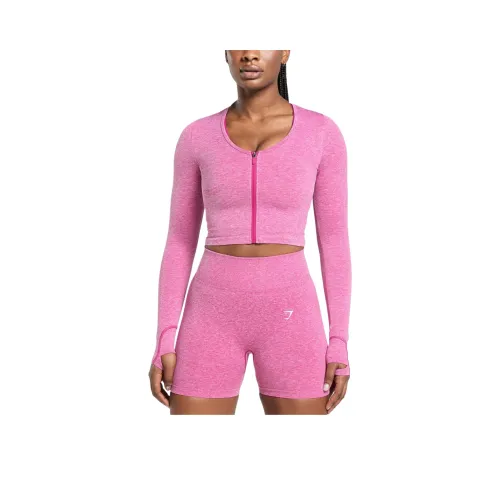 GYMSHARK Lift Бесшовный ZIP UP Куртка Женские