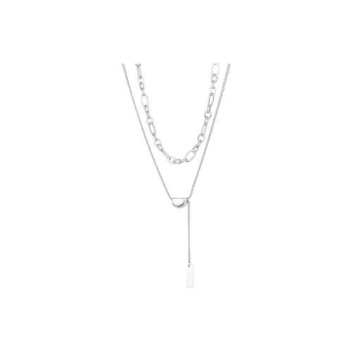 LAKICKZ Титановые стальные ожерелья женские