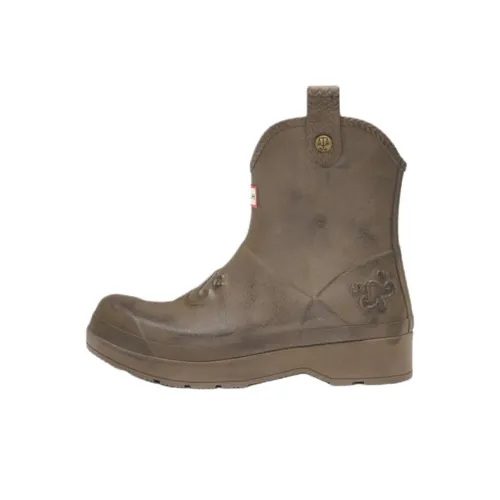 Hunter Play x REPRESENT Ботильоны Мужские Коричневые