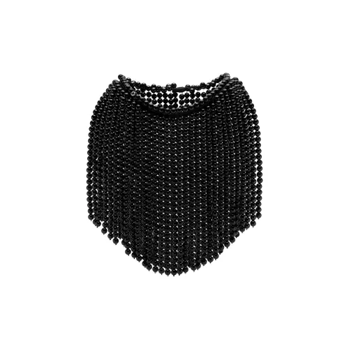 GUCCI Металлические ожерелья Черный Женские