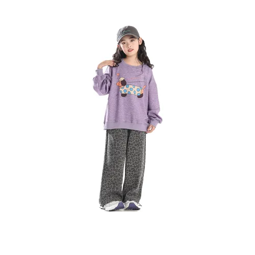 URBANSHOW Повседневная Спортивная Одежда Фиолетовая Детская