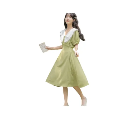 GOSO Короткий рукав платье женское