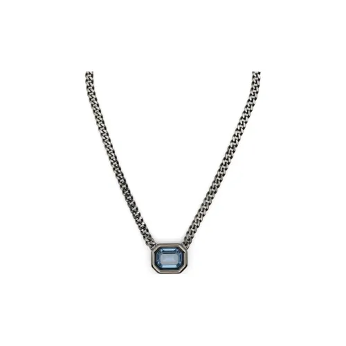 Swarovski Millenia Латунь Стекло Кристалл Swarovski Аксессуары для мобильных телефонов Ожерелье Женское Синий