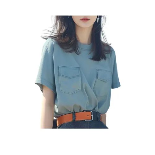 YICHEN Т-рубашка с оборванным рукавом женская