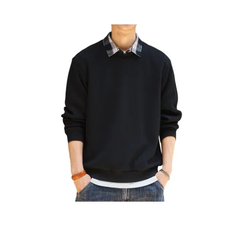 GELANLU Черная унисекс рубашка