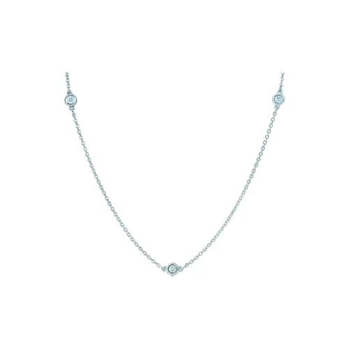 TIFFANY CO. Ромб Серебряные Ожерелья Women's Silver