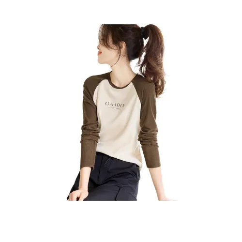 Mo Han Yi Mei Реглан с рукавом T-рубашка Женская