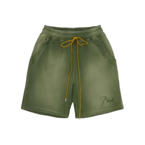 RHUDE Повседневные шорты Мужские Зеленые