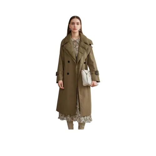 Anmani Palm Green Women's Down Jackets