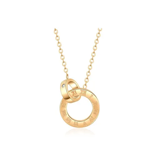 Lockstarfy Титановые стальные ожерелья женские