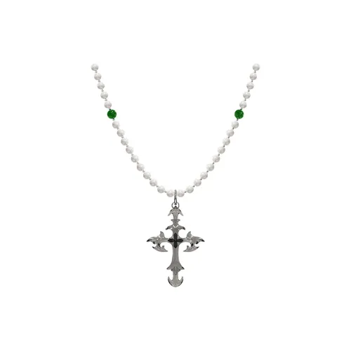 LUMORII Ожерелье Прозрачный Черный Унисекс