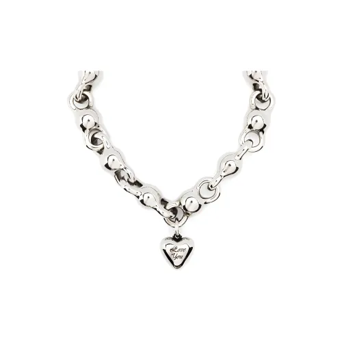 Acne Studios Brass Necklaces Мужской Серебряный