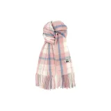 Клетчатый светло-розовый