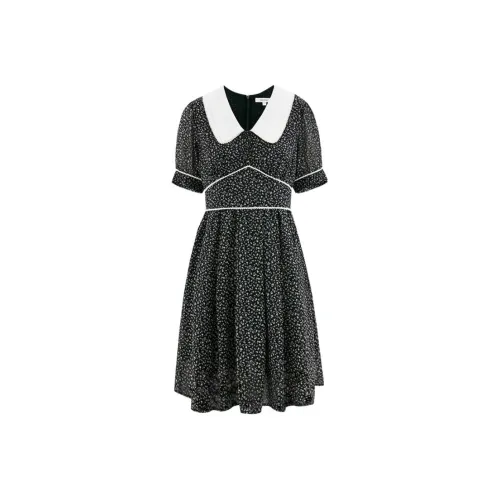MOUSSY Женские Платья с Короткими Рукавами