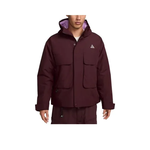 Nike Куртки и Пальто Мужские Темно-Красный