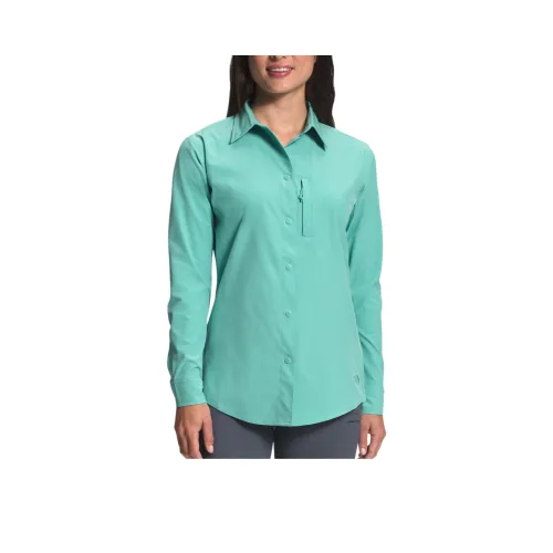 The North Face Горчичный зеленый Женские рубашки