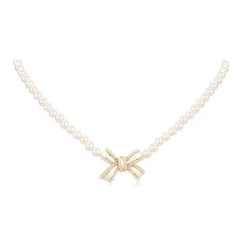 CARAT'S DIARY Искусственная жемчужина Ожерелья Женские