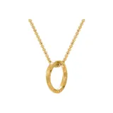 Лента Мебиуса, ожерелье - золотой