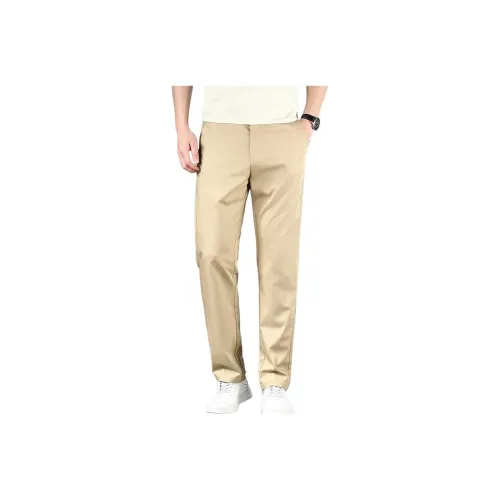 JIKENDI Khaki Мужские Повседневные Штаны