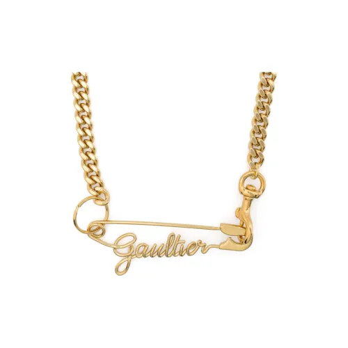 Jean Paul Gaultier Латунь Бронза Ожерелья Женские Золото