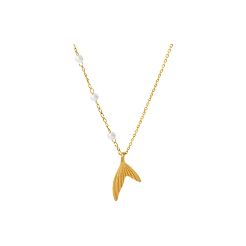 Floating Joy Титановые стальные ожерелья женские