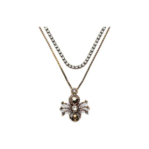 Alexander McQueen Медное ожерелье, антикварное золото, женское