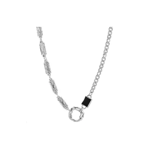 QIANSHUXIN Титановые стальные ожерелья для мужчин