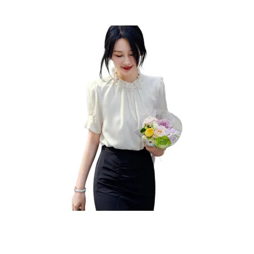 Dme Экрю Женские Рубашки