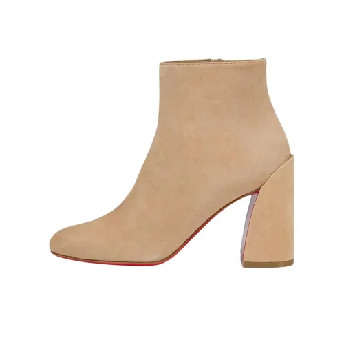 Christian Louboutin Ботильоны Бежевые Женские