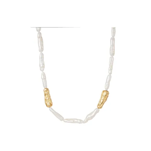 Dujue Медные Ожерелья Женские