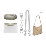 [Одежда Комплекты] DuPont Бумага Лайнер + Четырехлистный Клевер Удлинительная Цепь + Декоративная Цепь 45 см