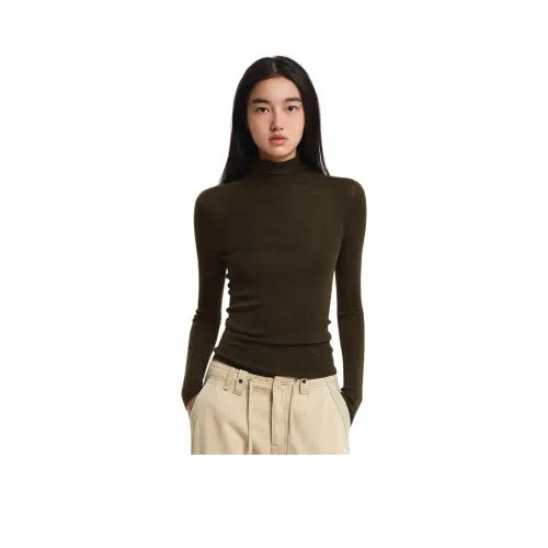 DRAGON FACE Свитер Женские Лесной мшистый