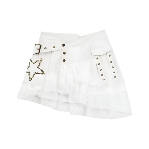 7 SEVFUN Женские кожаные короткие юбки