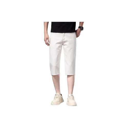 JIKENDI Мужские Джинсовые Шорты