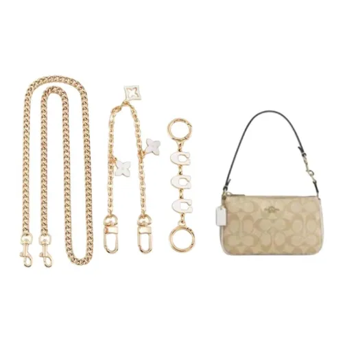 Металлический сплав Сумка Ремень Combo Set Женские Золотой Тон