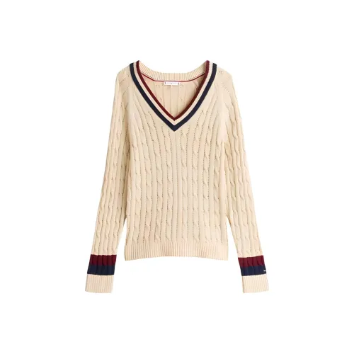 Tommy Hilfiger Бежевые Женские Свитеры