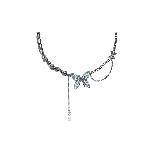 PUENTE Медный+Смола+Циркон Ожерелья Женские